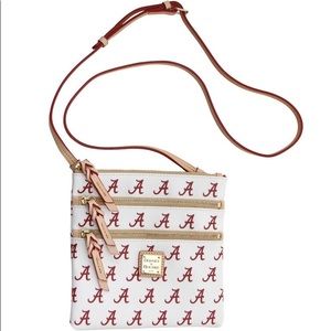 NWT NCAA Alabama White Dooney & Bourke Crossbody